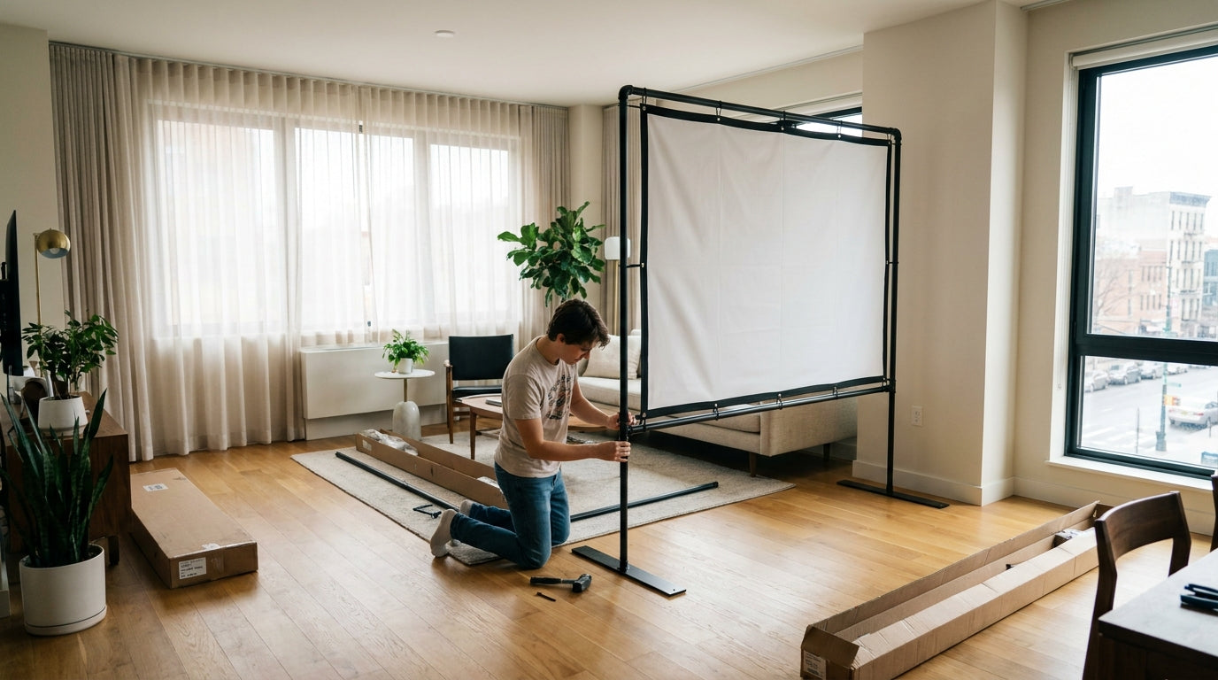 Freestanding Golf Impact Screen, No Drilling: The Renter's Setup Guide