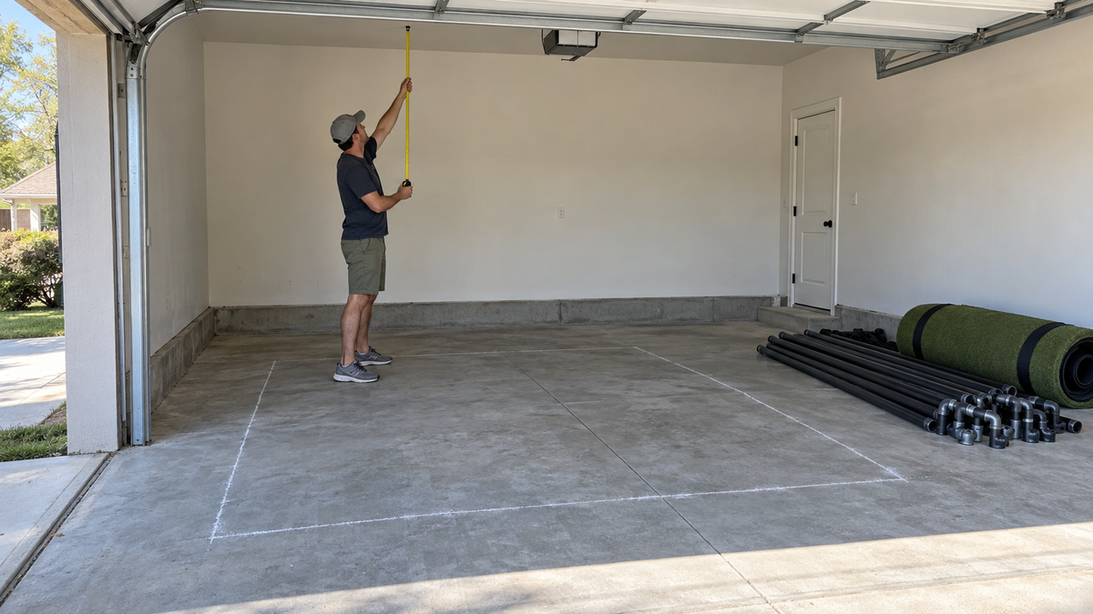 Golf Simulator Garage Conversion Step by Step: The Build Order That Saves You Rework