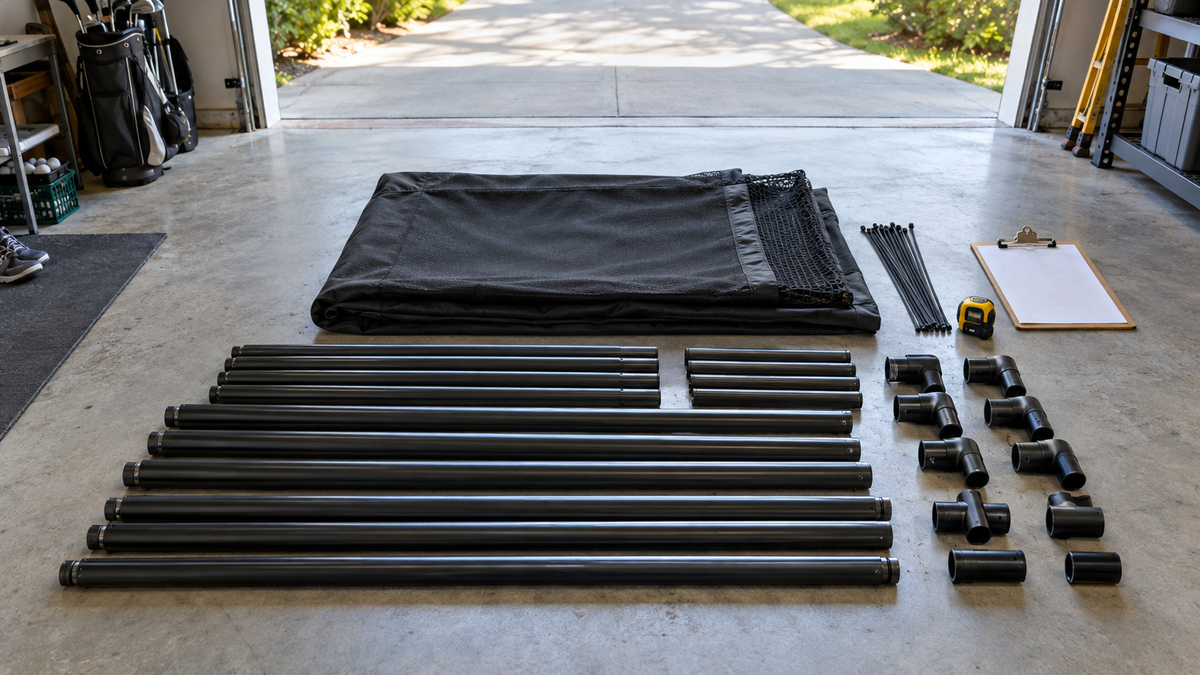 Golf Simulator Enclosure Kit: What's Included, What's Missing, and What to Add Before You Order