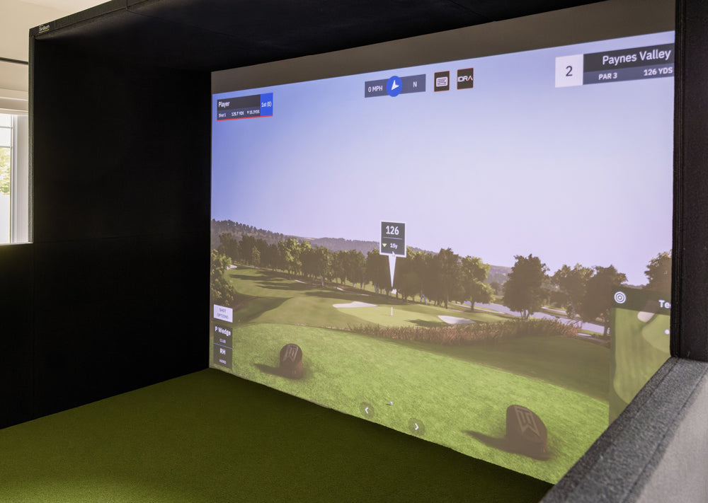 SimBooth 1 Golf Simulator Enclosure
