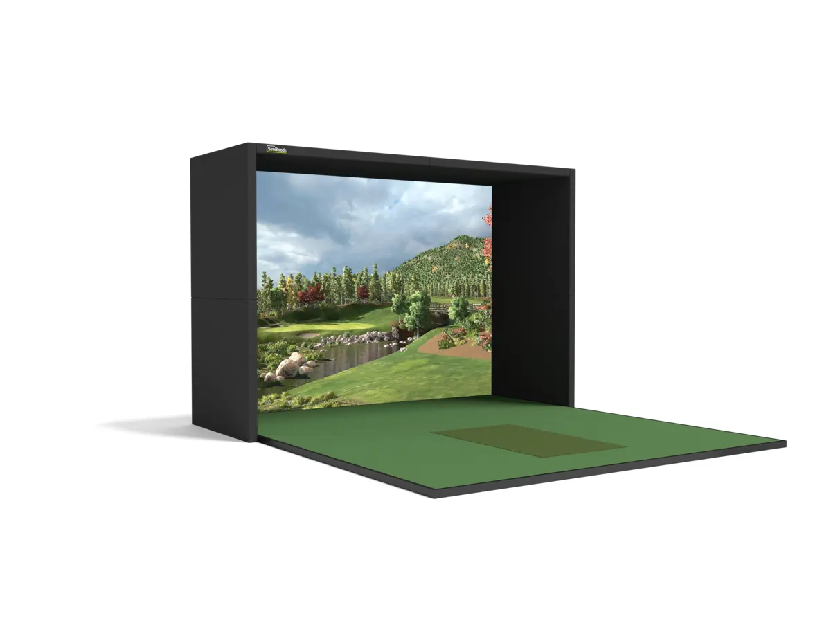 SimBooth 1 Golf Simulator Enclosure - Base