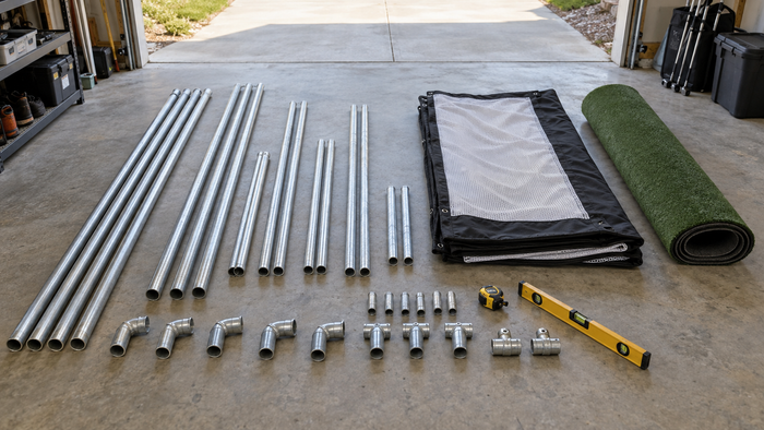 Golf Simulator Enclosure Build Checklist for Beginners: 8 Steps in the Right Order