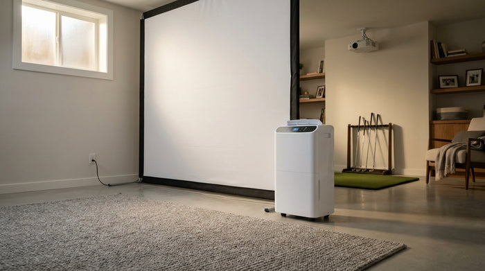 Golf Simulator Impact Screen Humidity & Mold Prevention: Keep Your Basement Screen Clean for Years