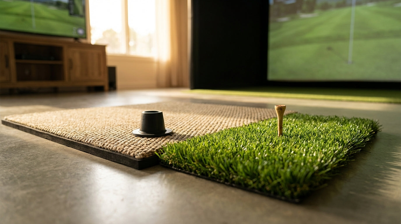 Golf Simulator Hitting Mat vs. Tee Box: Which Setup Actually Replicates Real Course Conditions?