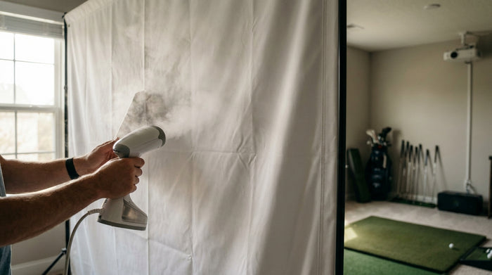 How to Remove Golf Impact Screen Wrinkles: The Fix for Shipping Creases