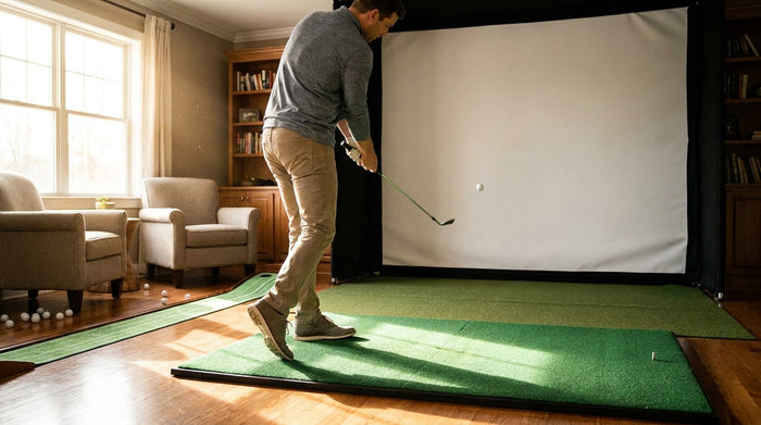 Golf Simulator Impact Screen for Chipping and Putting: Does Your Screen Actually Handle the Short Game?