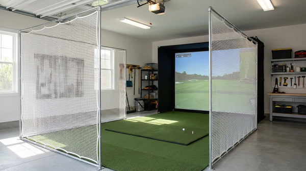 Golf Simulator Side Netting Setup Guide: Build a Safe Hitting Bay That ...