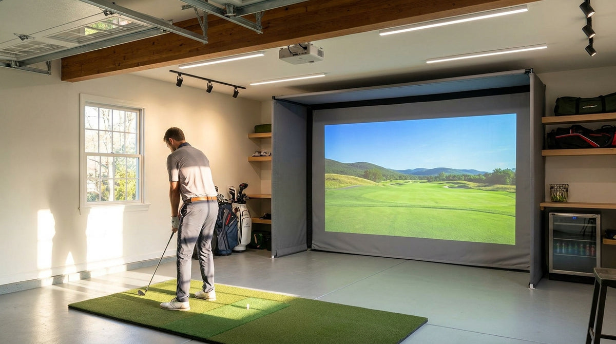 Golf Impact Screen White vs Gray: Which Color Wins in Your Room?