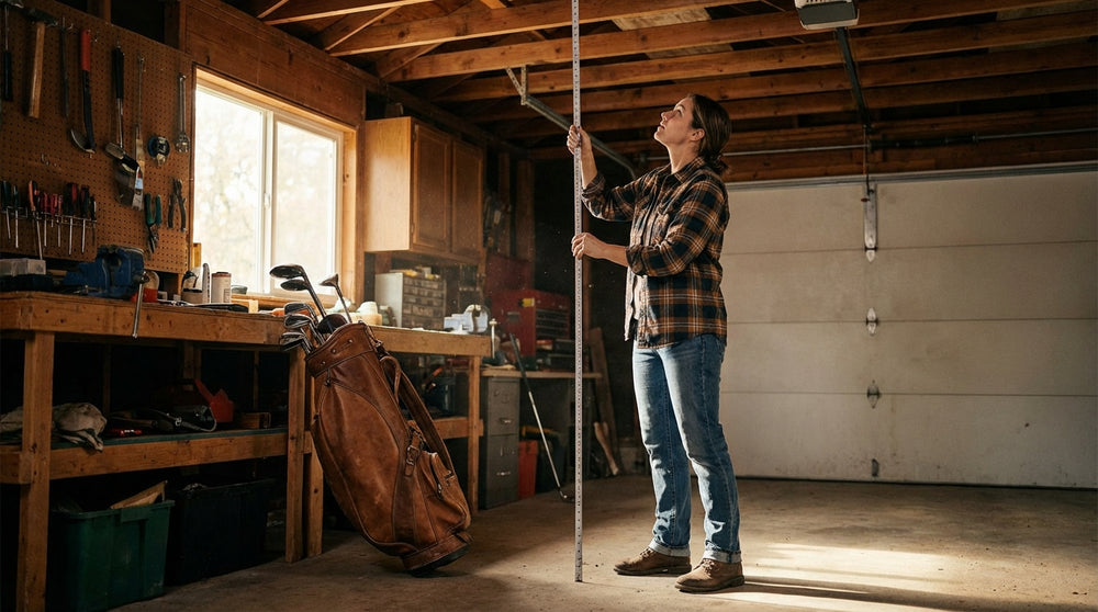 How Much Ceiling Height Do You Actually Need for a Garage Golf Simulator? (2025 Guide)