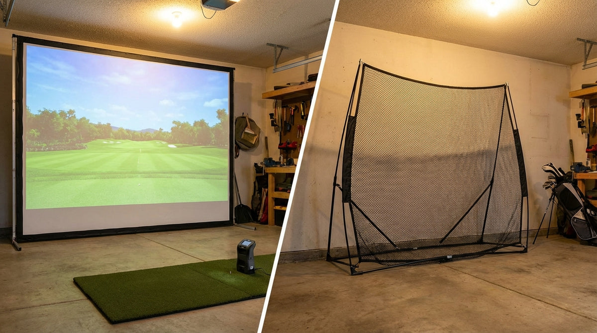 Golf Impact Screen vs. Practice Net: Which One Actually Makes You Better?