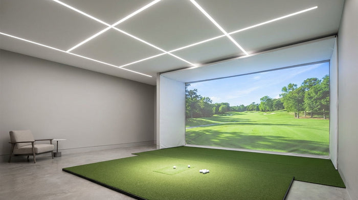 Best LED Lighting for a Golf Simulator Room: Color Temp, Placement, and Dimmer Tips
