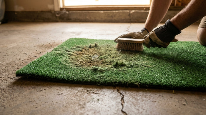 How to Extend the Life of Your Golf Simulator Mat (And Stop Burning Through Mats Every Year)