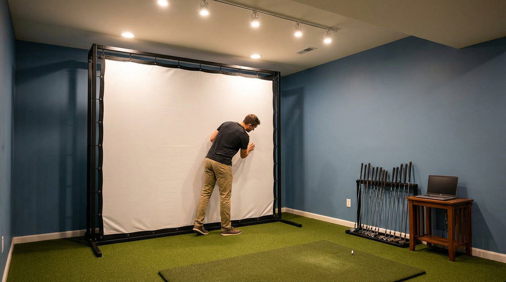 Golf Simulator Screen Replacement: How to Know When It's Time to Upgrade
