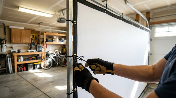 Golf Simulator Impact Screen Seam Visibility Fix: Why It Happens and How to Actually Solve It