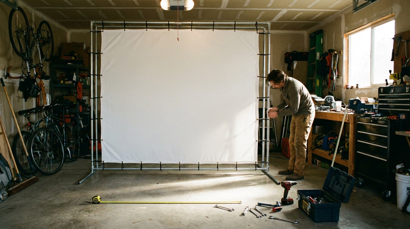 Golf Simulator Impact Screen Installation Tips: The Complete DIY Guide