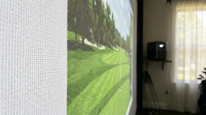 Golf Impact Screen for 4K Projector: Does Your Screen Actually Resolve the Detail?