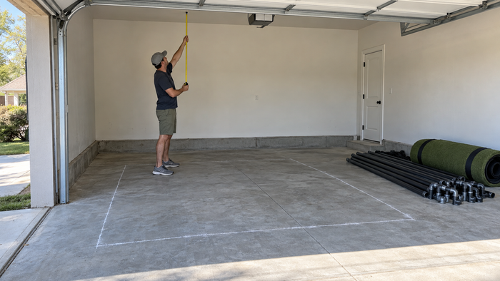Golf Simulator Garage Conversion Step by Step: The Build Order That Saves You Rework