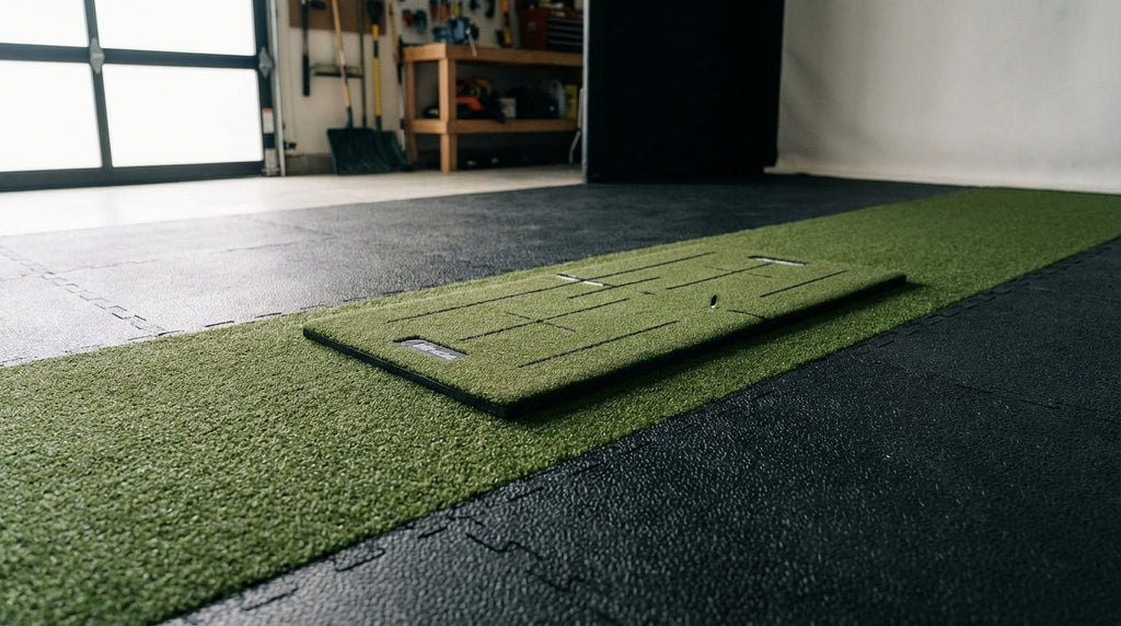 Best Flooring for a Golf Simulator Room: Rubber, Turf, Foam, or Hardwood?