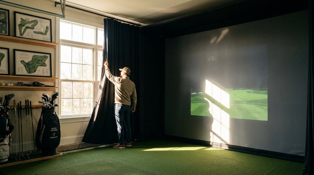 Ambient Light Rejecting Golf Impact Screen: Why True ALR Can’t Survive Your Driver (and What Actually Works)