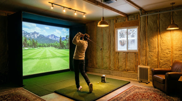 Best Golf Simulator for Winter Practice Indoors: What Actually Works When It's Cold