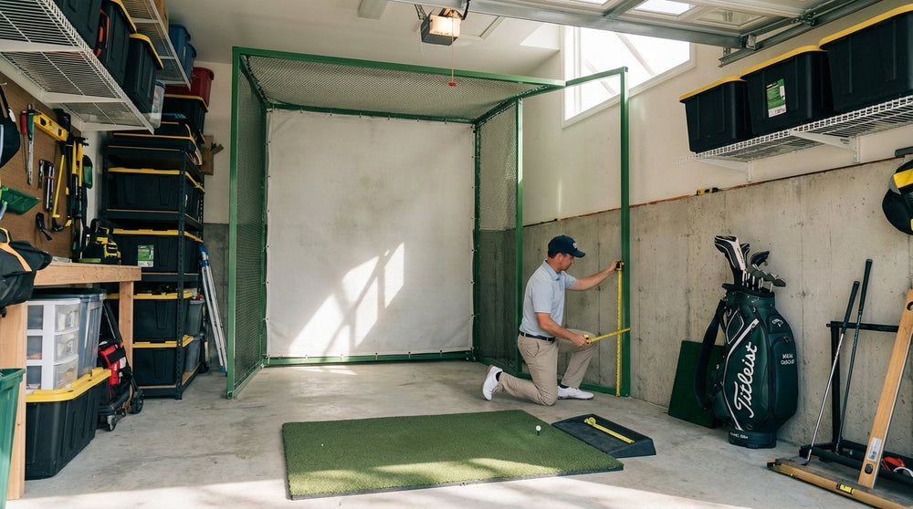 Golf Simulator Impact Screen Return Angle Explained: The Geometry That Keeps You Safe