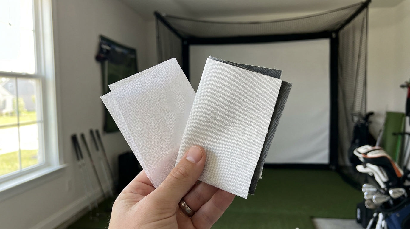 Single Layer vs Double Layer Golf Impact Screen: Which One Your Room Actually Needs