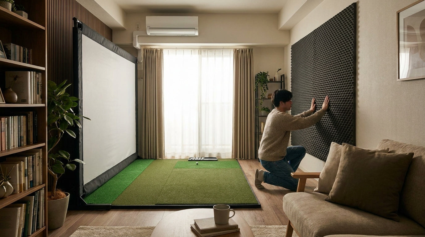 Golf Impact Screen Noise Reduction for Apartments: How to Quiet the Crack Without Rebuilding