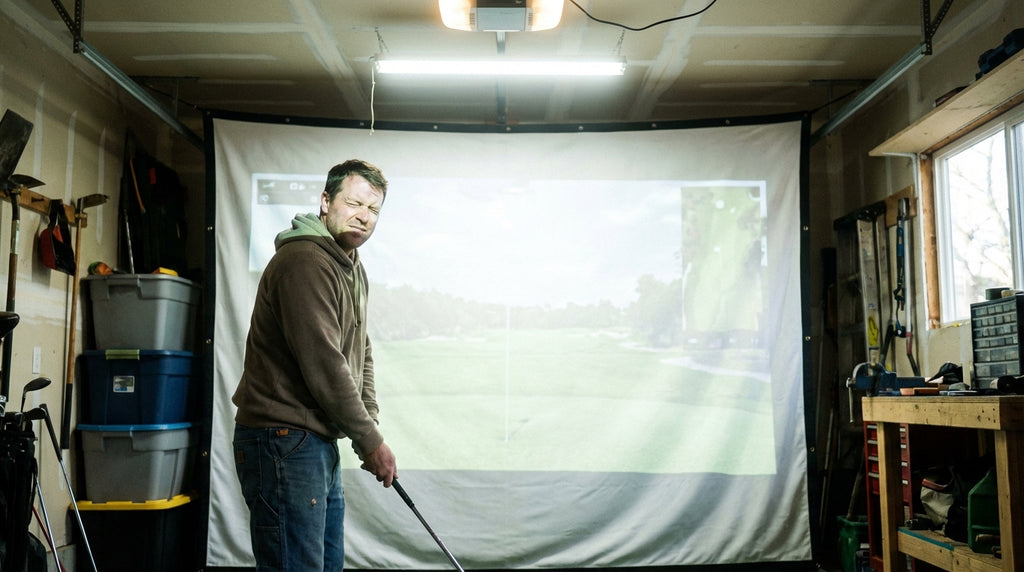 Golf Impact Screen Ambient Light Problems: Why Your Room Is Killing Your Image (And How to Fix It)