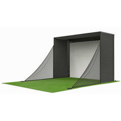 Enclosure with net wall extensions attached