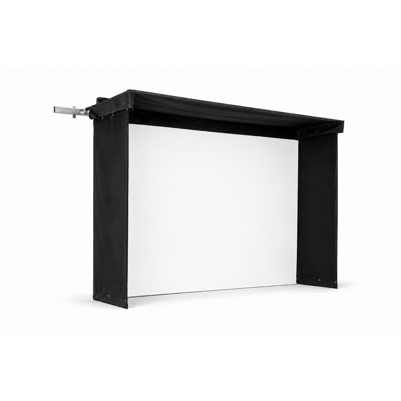 SportScreen Vanish LITE golf simulator enclosure — official product render (white background)