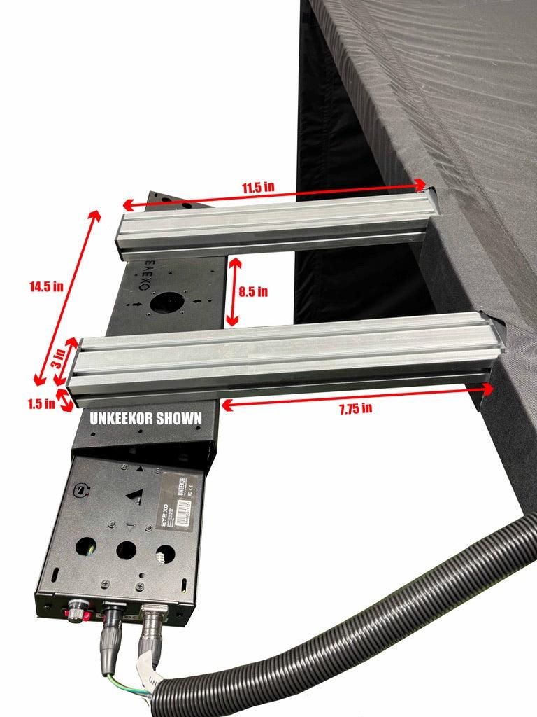SportScreen Parlour Series launch monitor bracket — official product image
