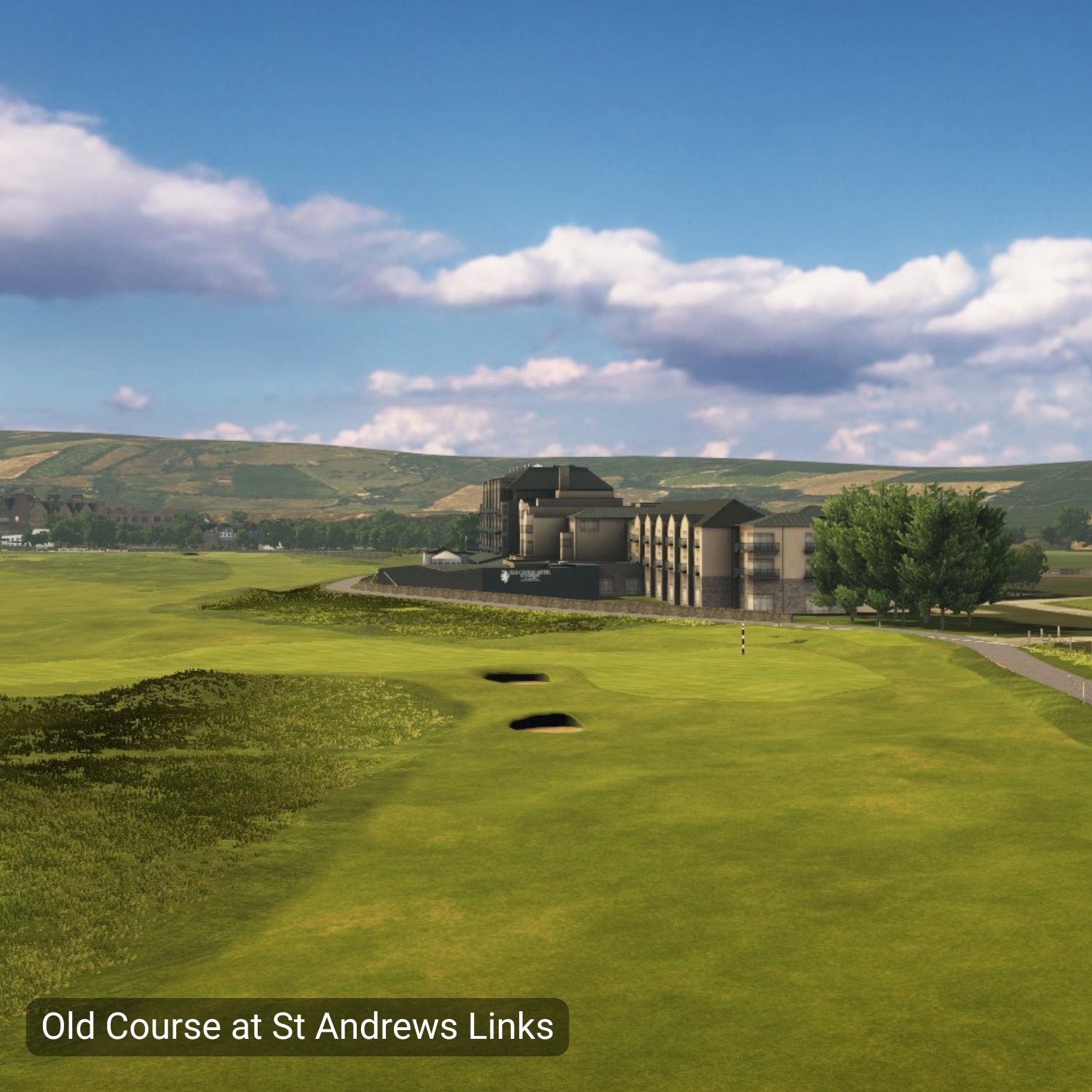 SkyTrak Core Trackman Membership - course view