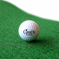 Big Moss golf simulator landing turf