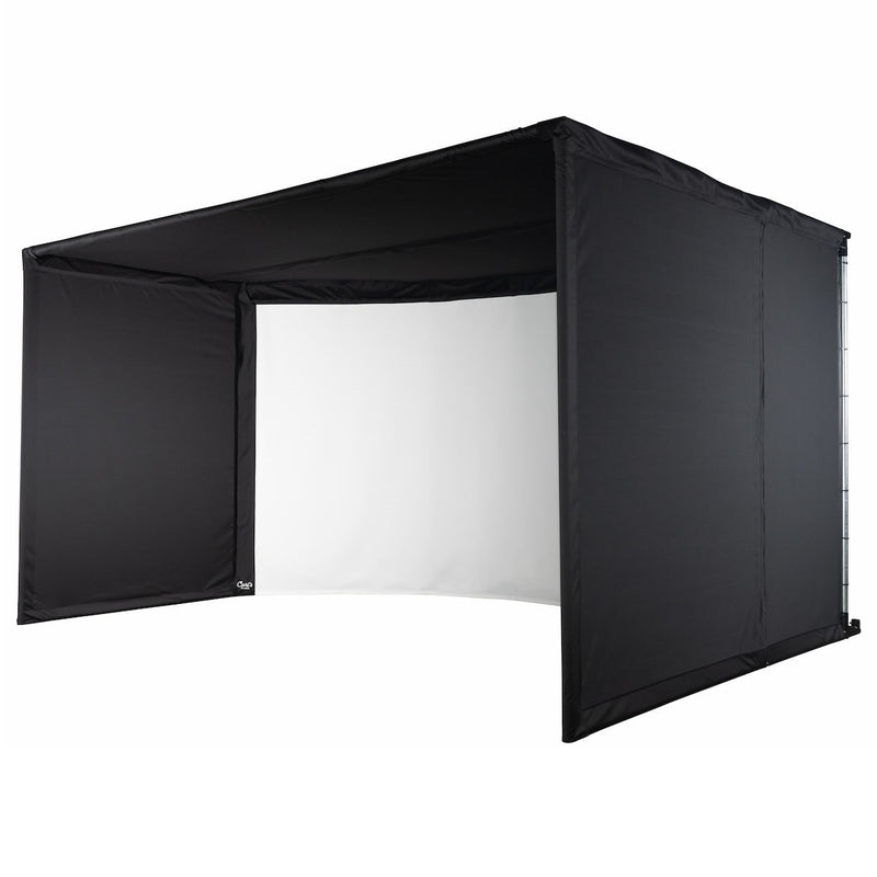 Uneekor EYE XO2 x Carl's Curved Golf Simulator Package