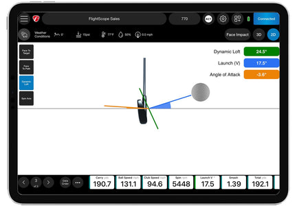 FlightScope Mevo Pro Package software