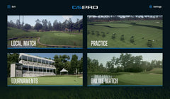 Uneekor EYE XO2 x Carl's Curved Golf Simulator Package