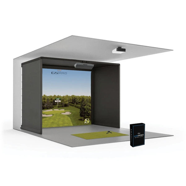 NVISAGE N1 Pro Golf Simulator Package complete setup