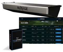 NVISAGE N1 launch monitor with GSPro software