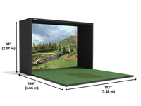 SimBooth 1 Golf Simulator Enclosure