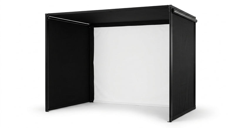 SportScreen Vanish Series golf enclosure — white background product photo